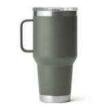 YETI Rambler 30 oz Travel Mug With Stronghold™ Lid in color Camp Green.