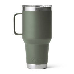 YETI Rambler 30 oz Travel Mug With Stronghold™ Lid in color Camp Green.