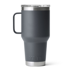 YETI Rambler 30 oz Travel Mug With Stronghold™ Lid in color Charcoal.
