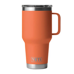 YETI Rambler 30 oz Travel Mug With Stronghold™ Lid in color High Desert Clay.