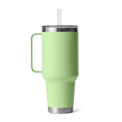 YETI Mug with straw in size 42 oz color Key Lime.