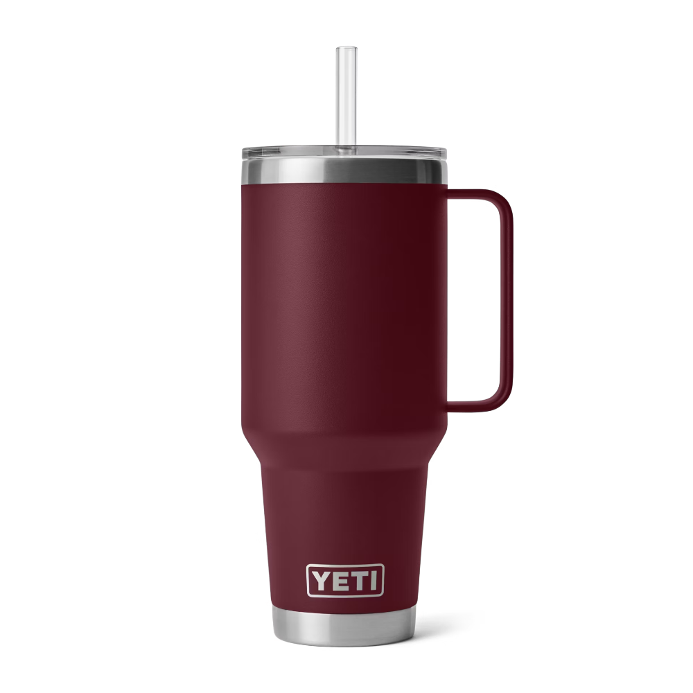 YETI Mug with straw in size 42 oz color Wild Vine.