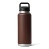 YETI Rambler 46 oz water bottle in color Wetlands Brown.