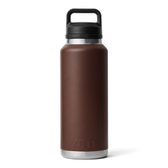 YETI Rambler 46 oz water bottle in color Wetlands Brown.