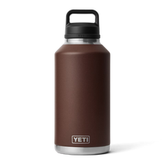 64 oz size YETI Rambler Water Bottle in color Wetlands Brown.