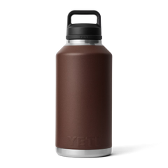 64 oz size YETI Rambler Water Bottle in color Wetlands Brown.