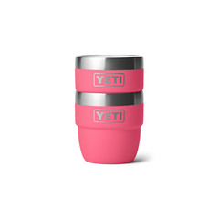 YETI Rambler 4 oz Cups (2 Pack) in color Tropical Pink.