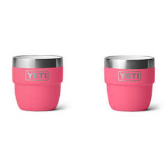 YETI Rambler 4 oz Cups (2 Pack) in color Tropical Pink.