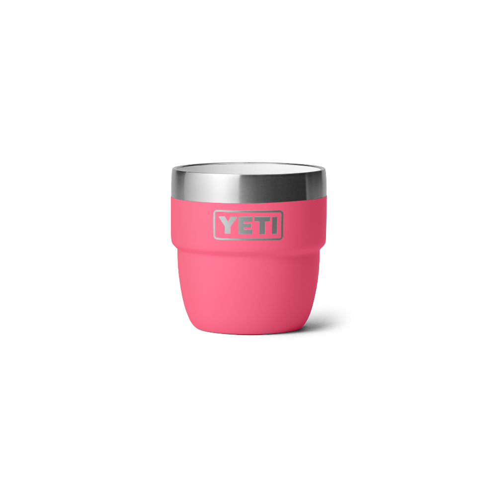 YETI Rambler 4 oz Cups (2 Pack) in color Tropical Pink.