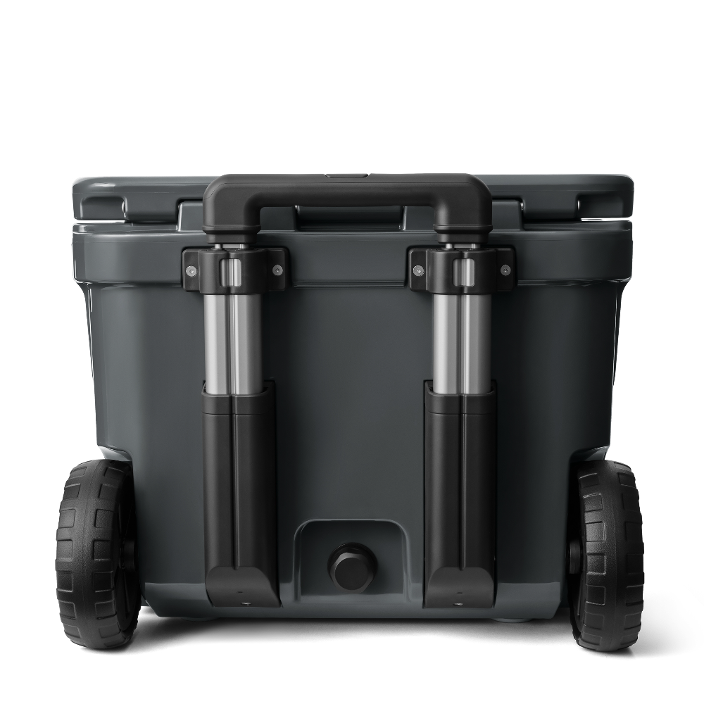 YETI Roadie 32 Wheeled Cooler in Charcoal.