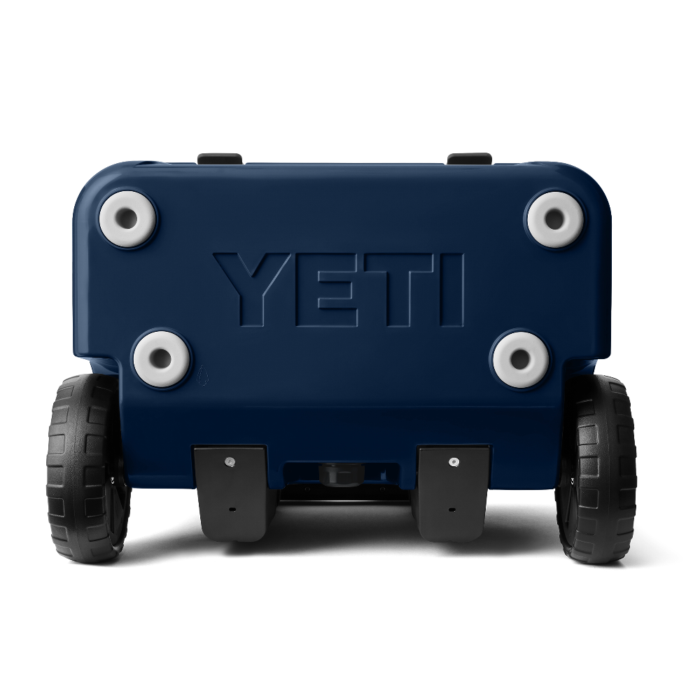 YETI Roadie 32 Wheeled Cooler in Navy.
