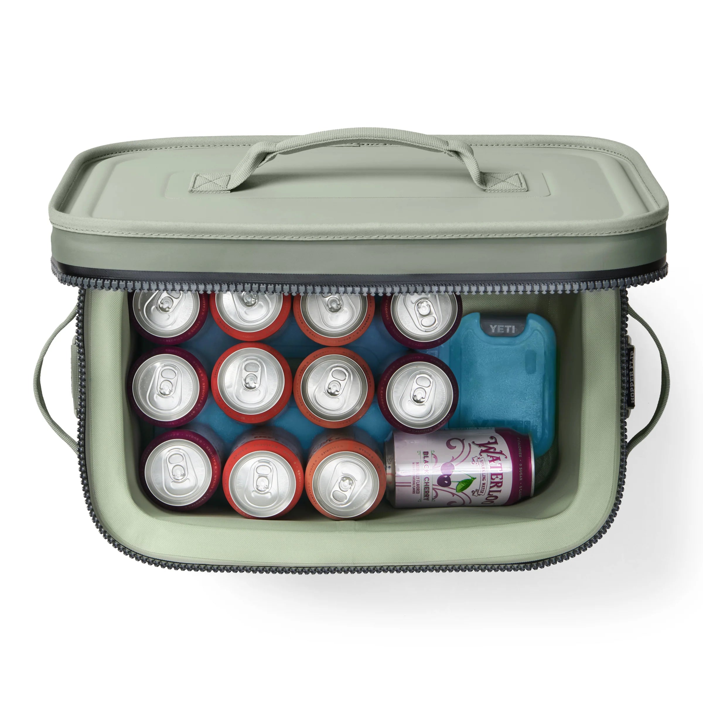 YETI Hopper Flip 18 Soft Cooler - Camp Green - Image 6