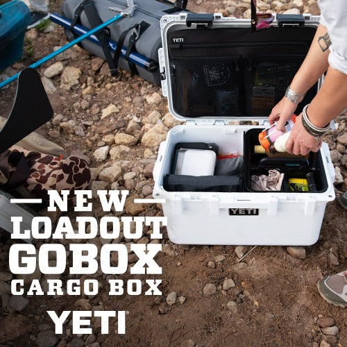 New YETI LoadOut® GoBox Cargo Box.