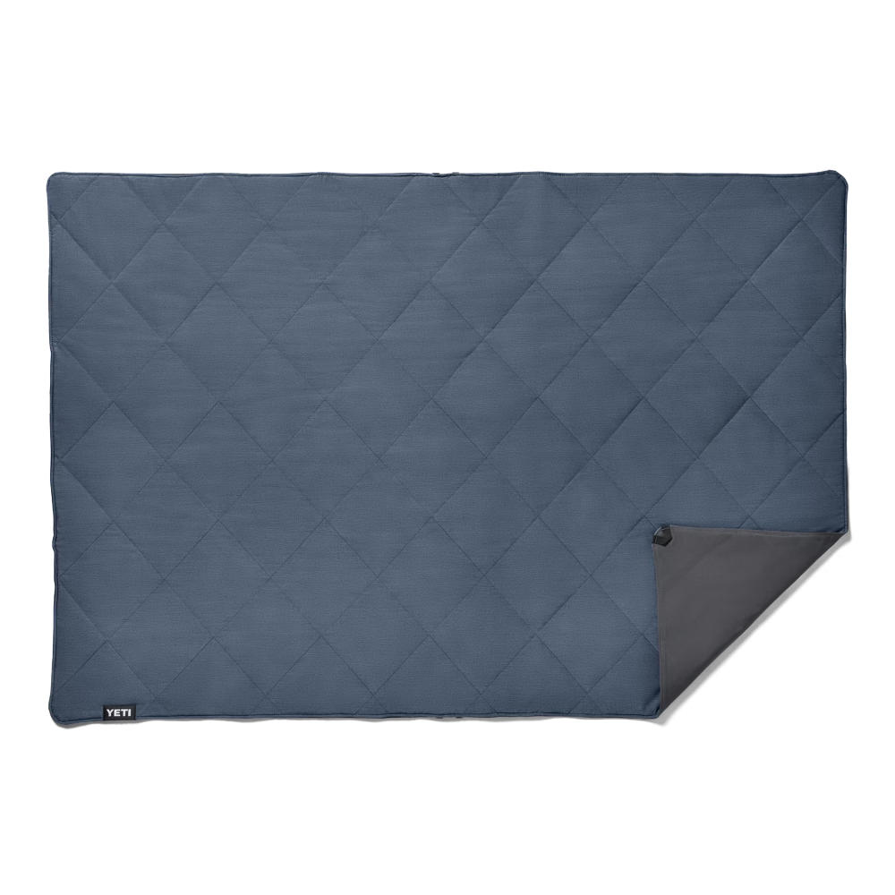 YETI Outdoors Lowlands Blanket in color Navy.