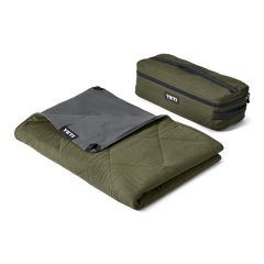 YETI Outdoors Lowlands Blanket in color Olive.