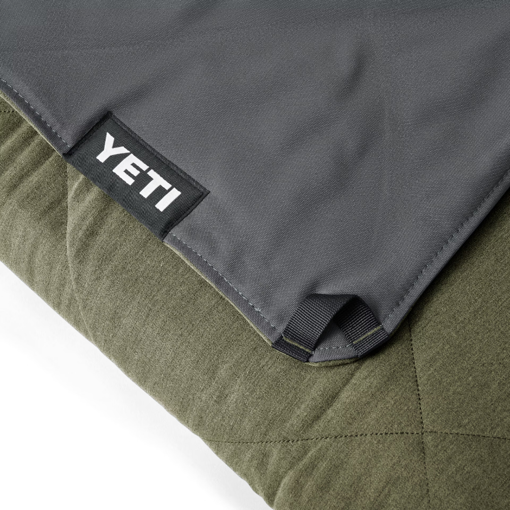 YETI Outdoors Lowlands Blanket in color Olive.