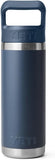 YETI Rambler 18oz Straw Bottle Navy