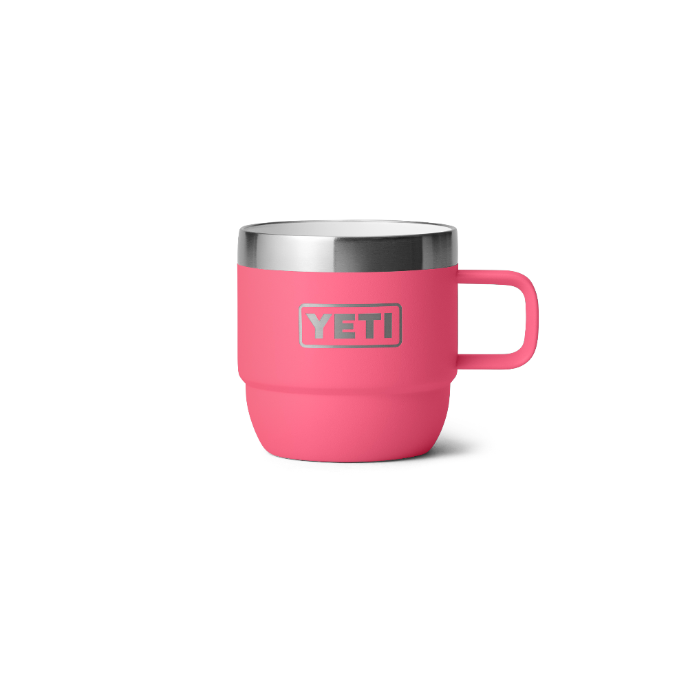 YETI Rambler 6 oz Stackable Mugs (2 Pack) in color Tropical Pink.