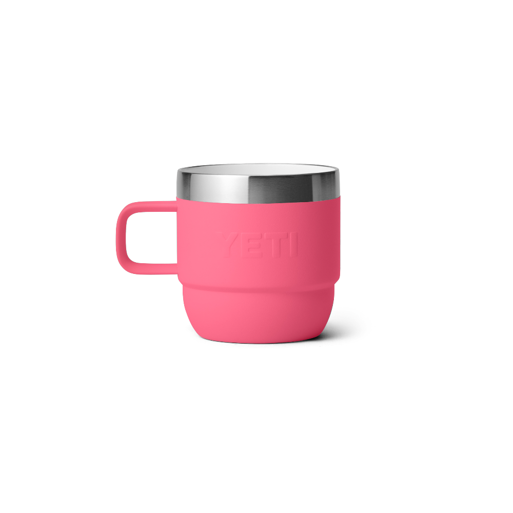 YETI Rambler 6 oz Stackable Mugs (2 Pack) in color Tropical Pink.