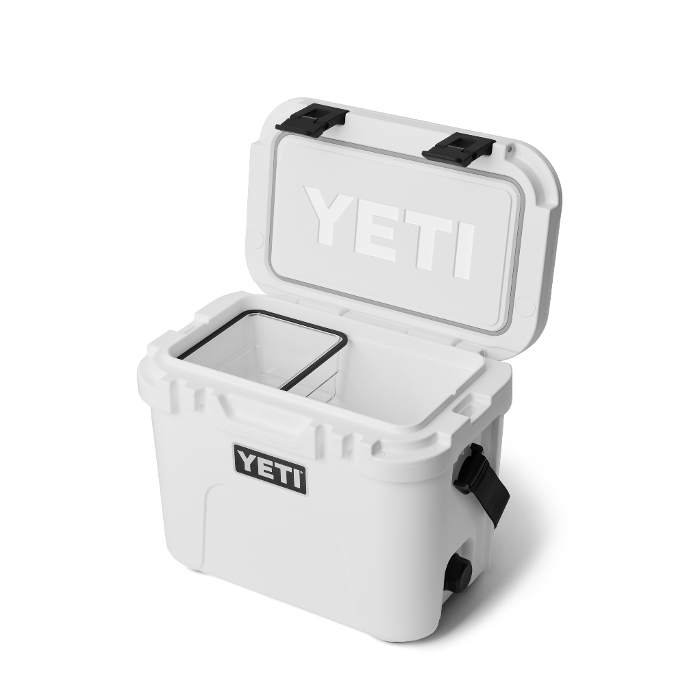 YETI Roadie 15 cooler in color White.