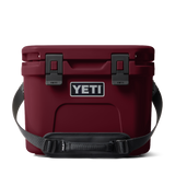 YETI Roadie 15 cooler in color Wild Vine Red.