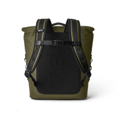 YETI Hopper Flip 18 Backpack Cooler in Olive.