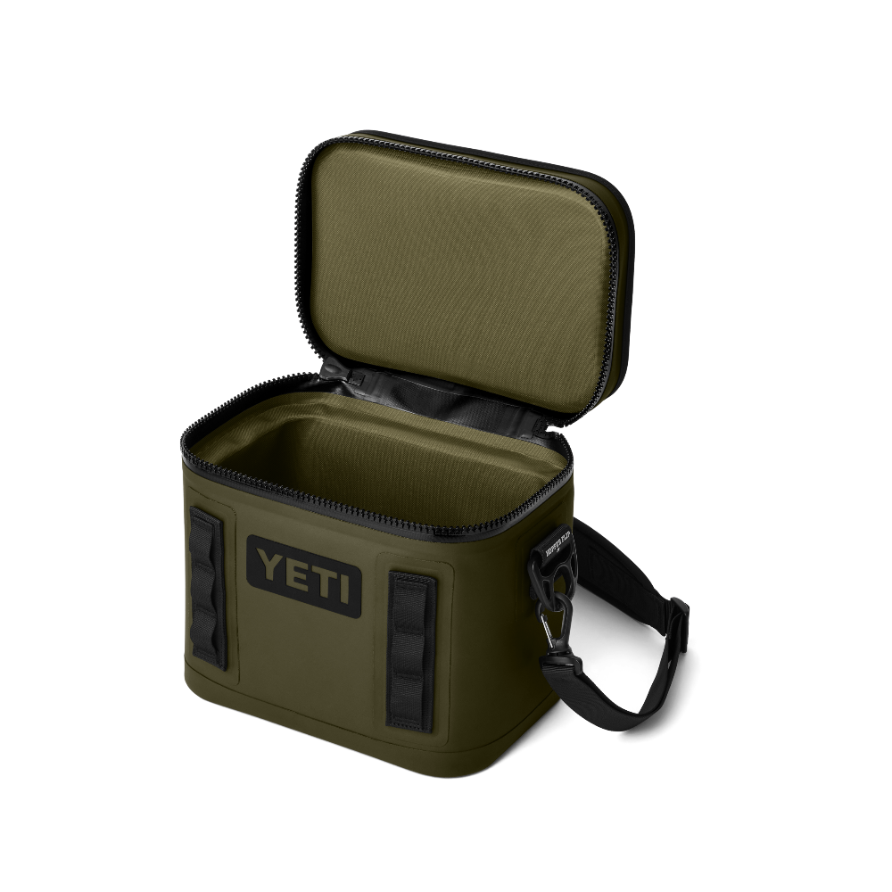 New YETI Hopper Flip 8 Cooler in Olive.