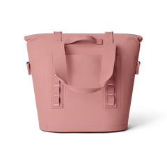 Hopper M15 Tote Soft Cooler in Sandstone Pink.