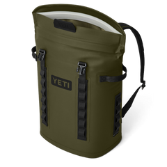 YETI M20 Backpack Soft Cooler in Olive.