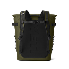 YETI M20 Backpack Soft Cooler in Olive.