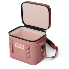 YETI HOPPER FLIP® 12 SOFT COOLER in Sandstone Pink.