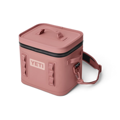 YETI HOPPER FLIP® 12 SOFT COOLER in Sandstone Pink.