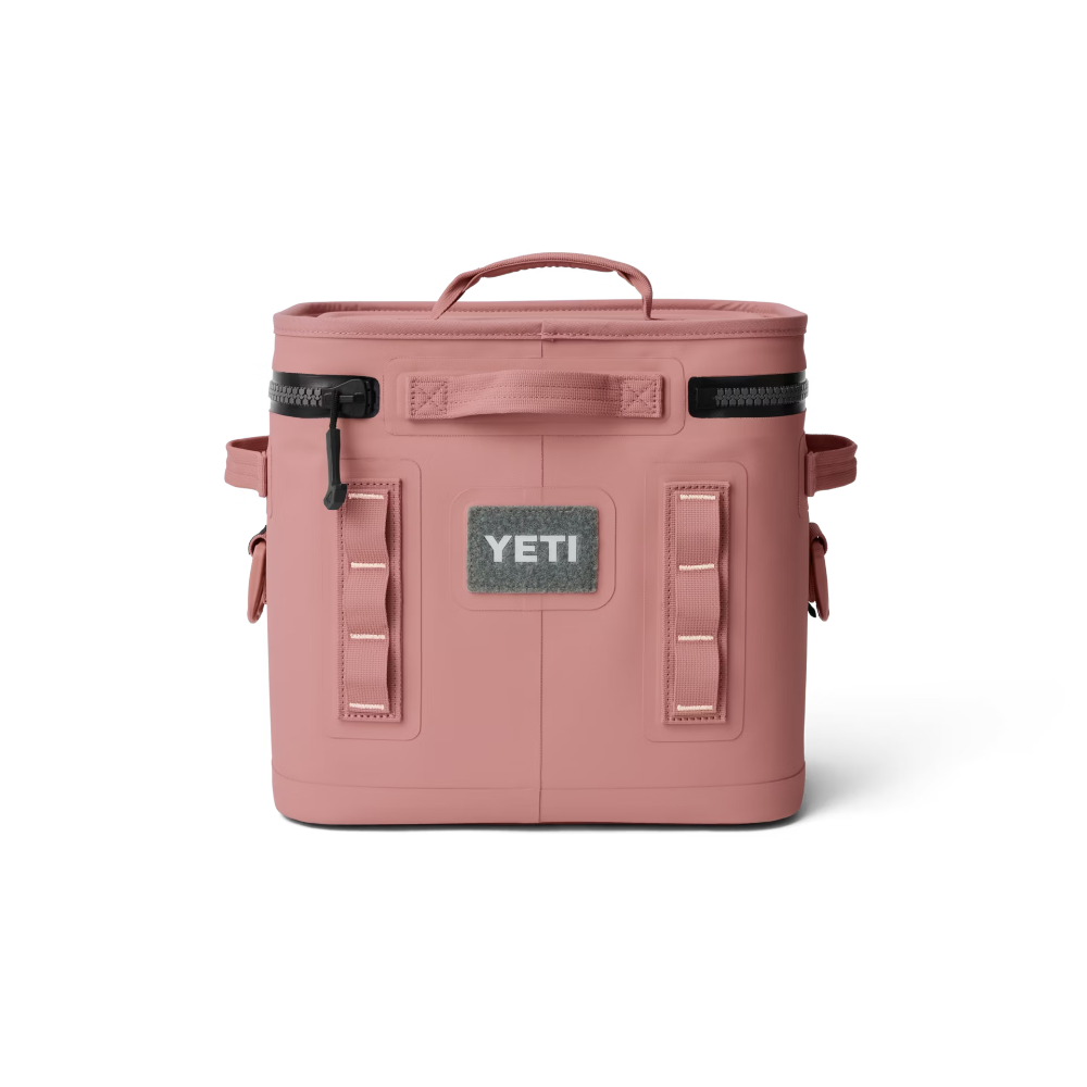 YETI HOPPER FLIP® 12 SOFT COOLER in Sandstone Pink.