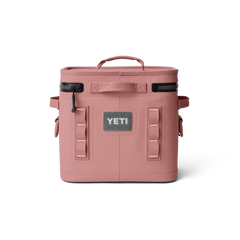 YETI HOPPER FLIP® 12 SOFT COOLER in Sandstone Pink.