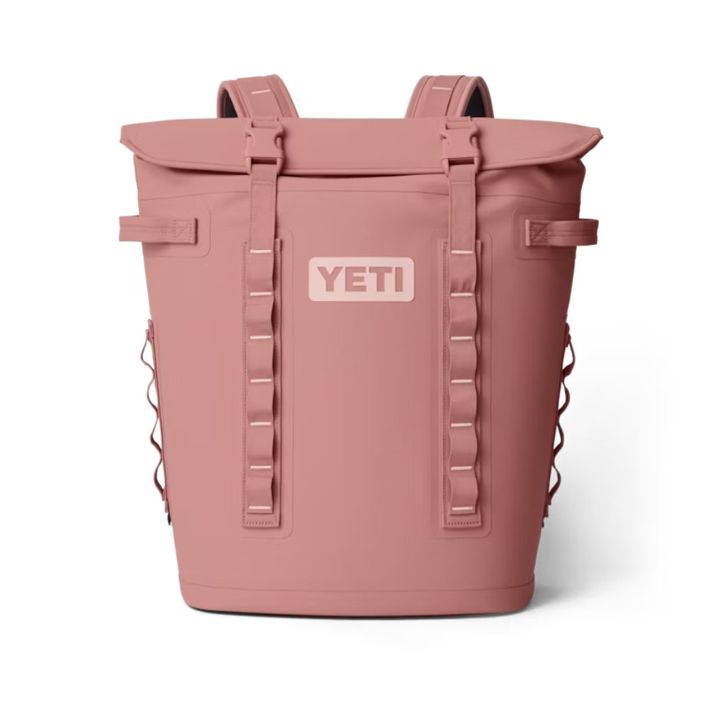 Hopper M20 Backpack Soft Cooler in Sandstone Pink.