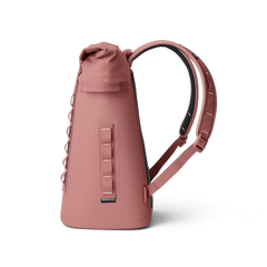 Hopper M20 Backpack Soft Cooler in Sandstone Pink.