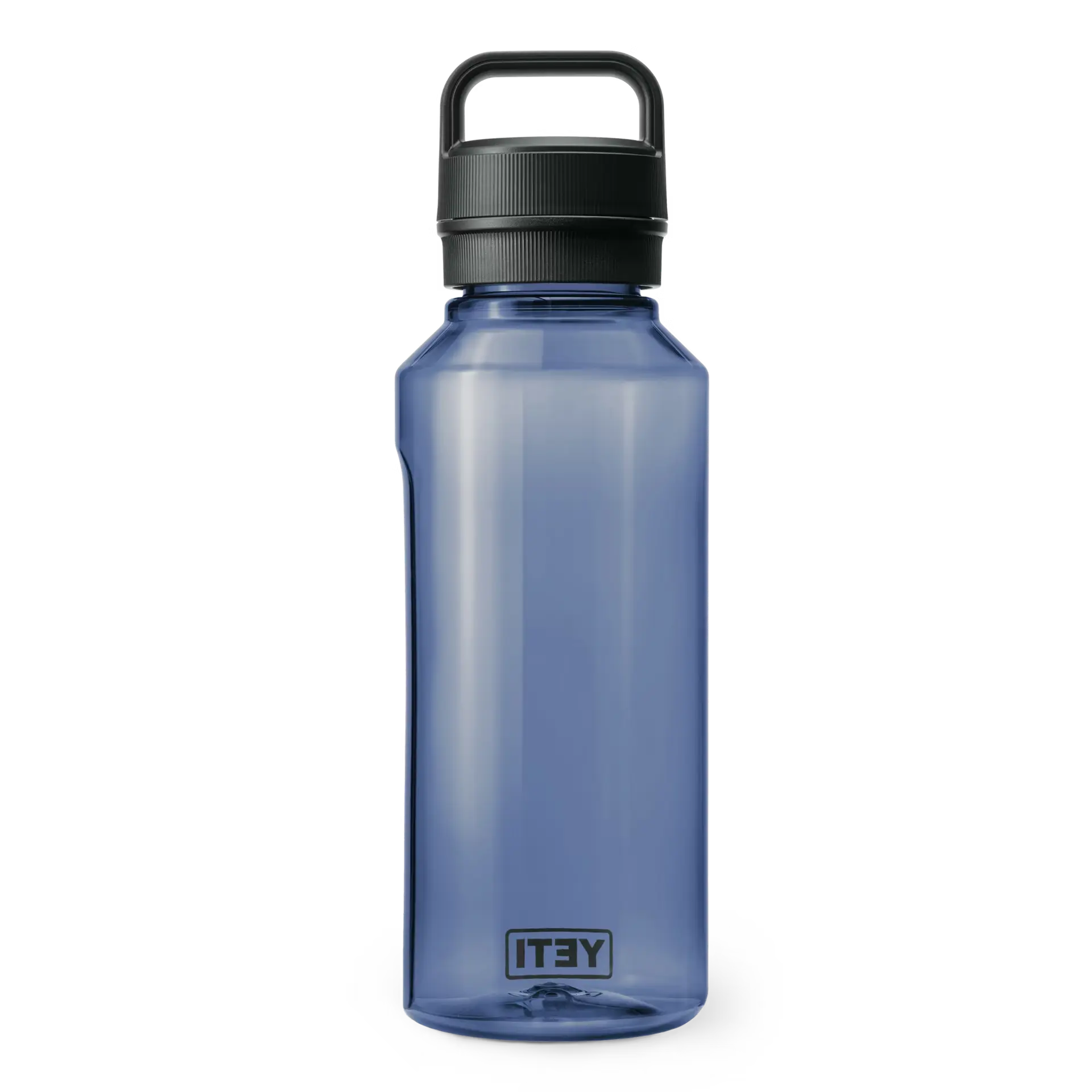 YETI Yonder Bottle in the color Navy. 50 oz BPA free water bottle.