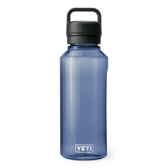 YETI Yonder Bottle in the color Navy. 50 oz BPA free water bottle.