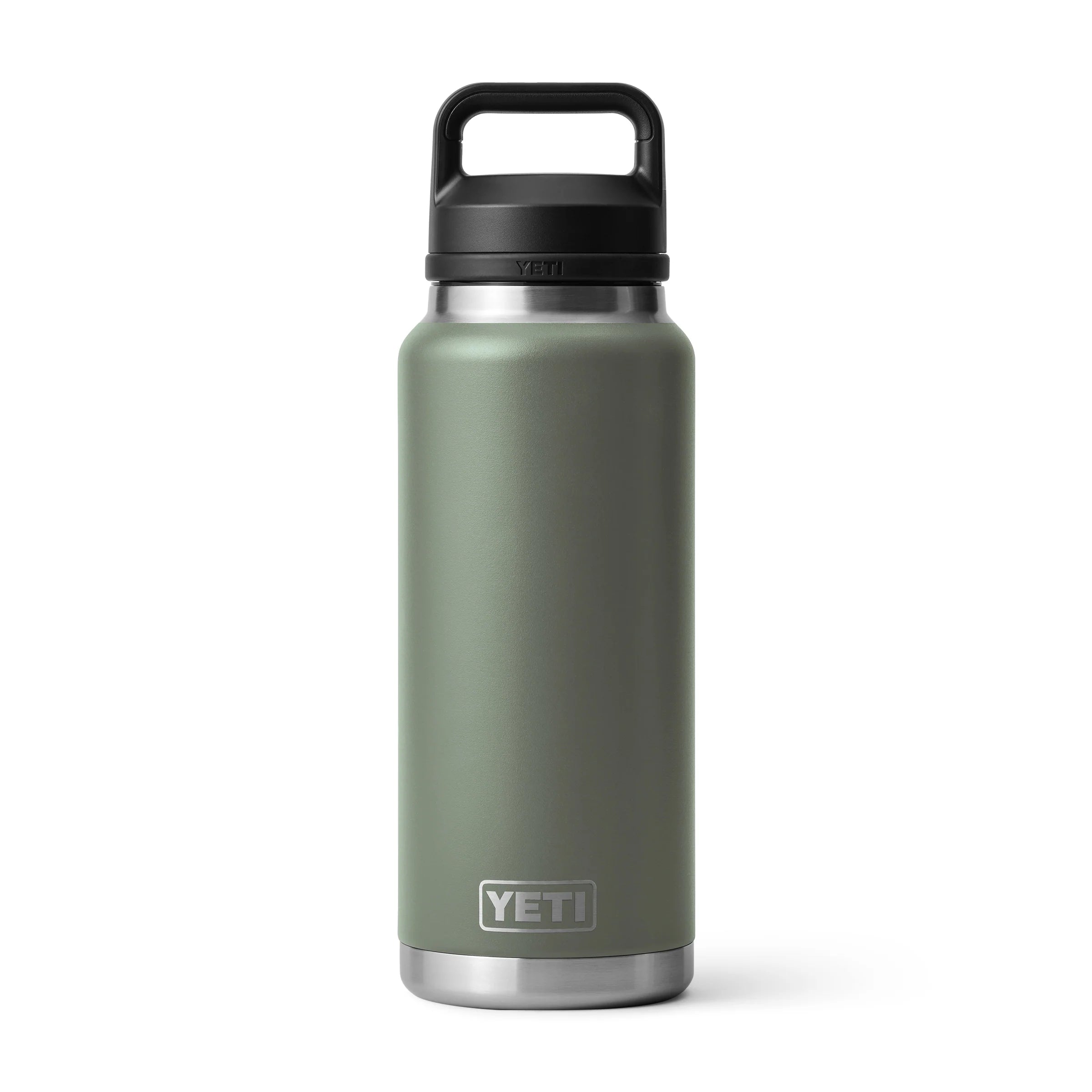 YETI Rambler 36 oz Bottle With Chug Cap - Camp Green