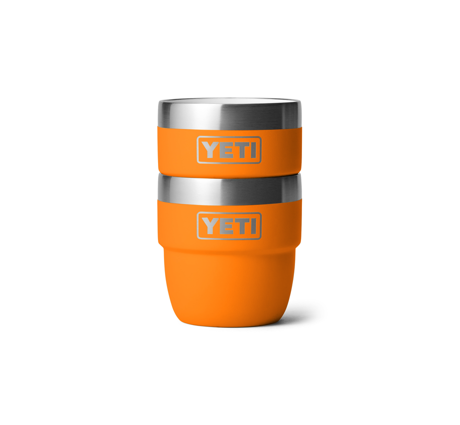 YETI Rambler 4 oz Cups (2 Pack) - King Crab Orange