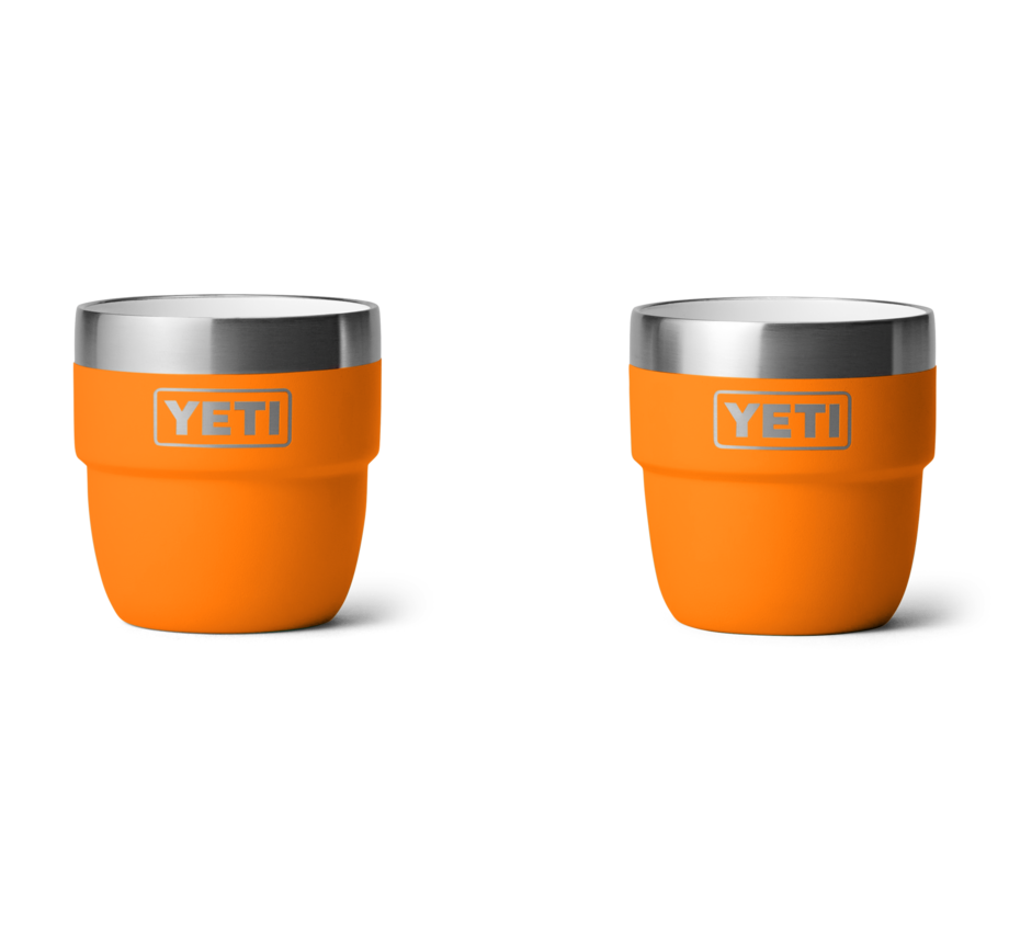 YETI Rambler 4 oz Cups (2 Pack) - King Crab Orange