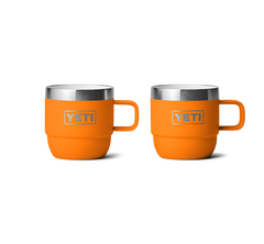 YETI Rambler 6 oz Mug (2 Pack) - King Crab Orange