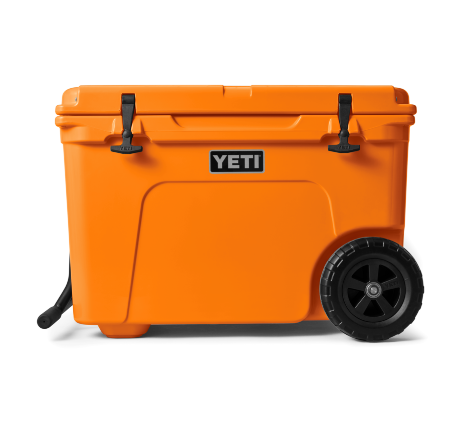 YETI Tundra Haul Wheeled Cooler - King Crab Orange