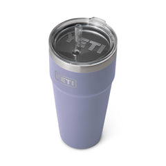 YETI Rambler 26 oz Cup with a Straw lid in color Cosmic Lilac (purple).