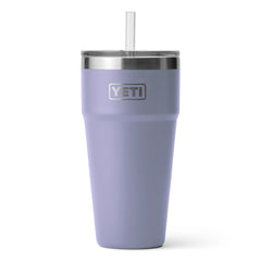 YETI Rambler 26 oz Cup with a Straw lid in color Cosmic Lilac (purple).