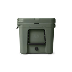 A YETI Tundra 65 Wheeled Cooler, in limited edition color: Camp Green.