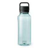 A YETI Yonder 50 oz water bottle in color seafoam blue.