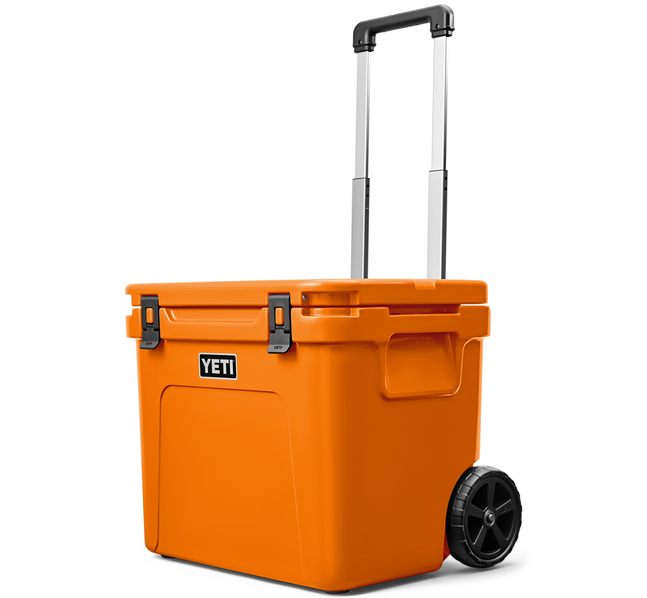 YETI Roadie 60 Wheeled Cooler - King Crab Orange