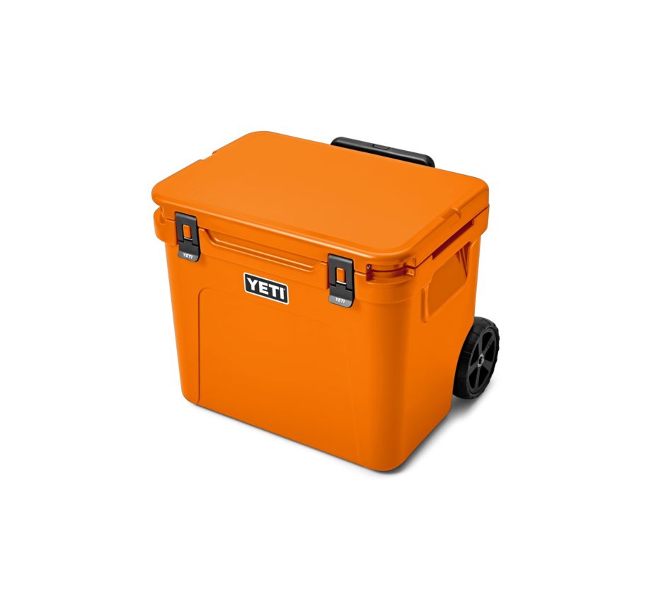 YETI Roadie 60 Wheeled Cooler - King Crab Orange