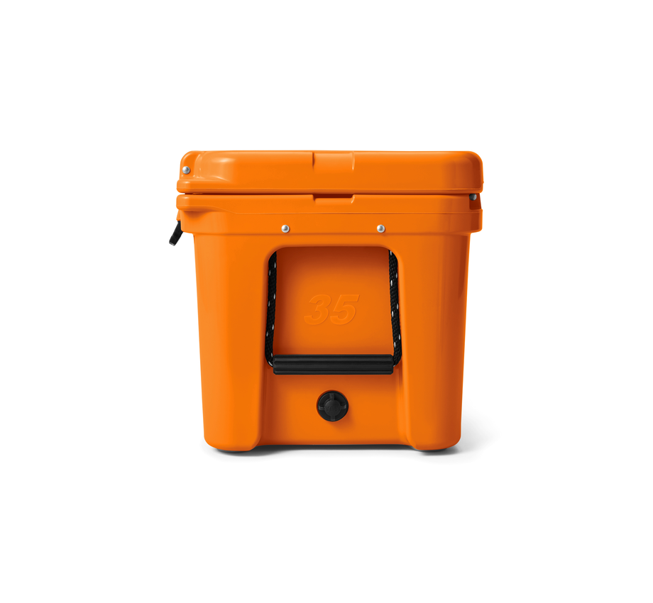 YETI Tundra 35 Hard Cooler - King Crab Orange